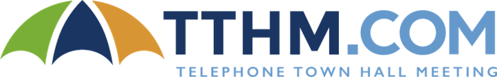 Telephone Town Hall Meeting (TTHM) Umbrella Logo TTHM.COM